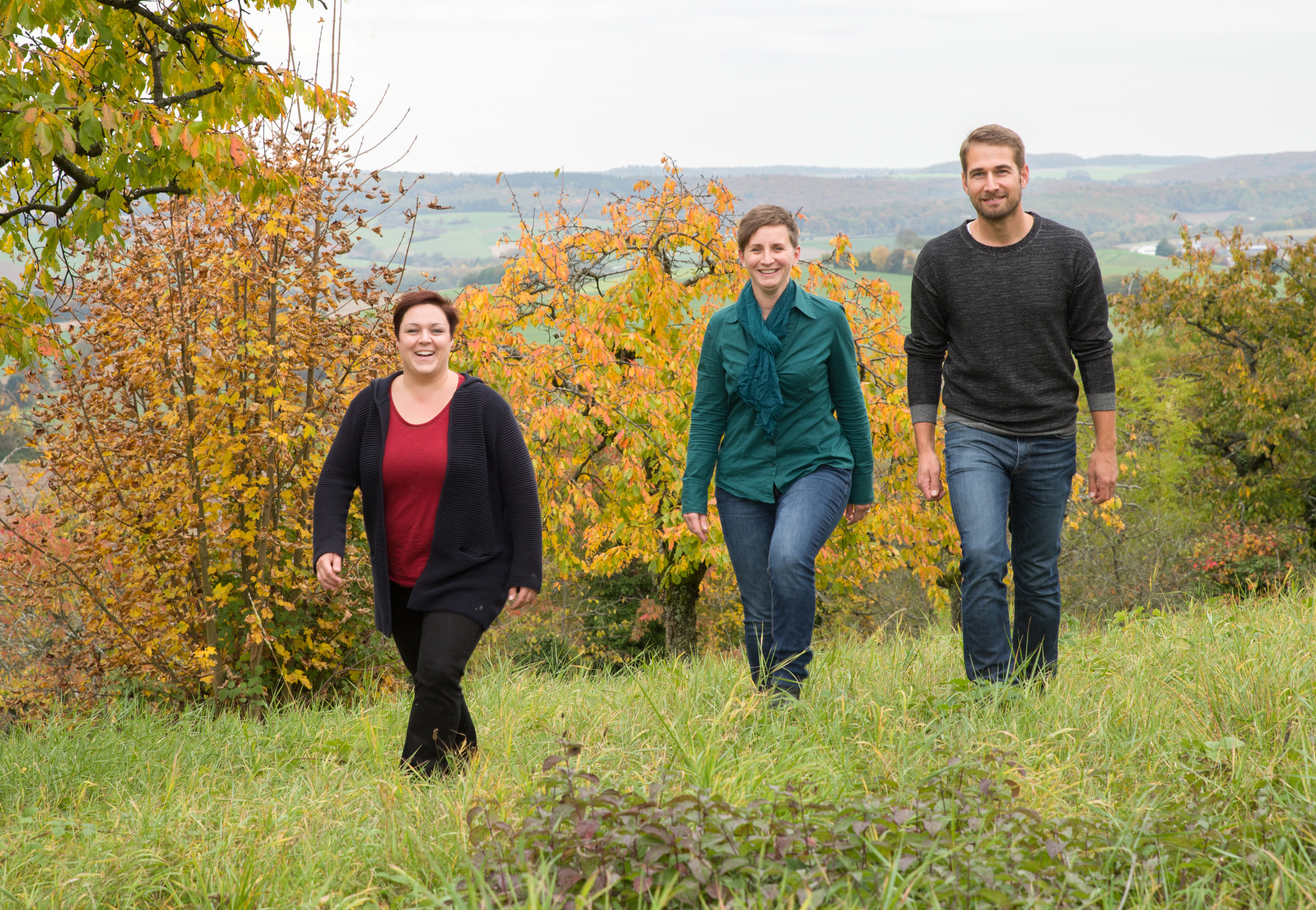 LDas Team der LEV-Geschäftsstelle (v. l. n. r.): Katrin Naumann, Nadja Salzmann, Martin Schaarschmidt